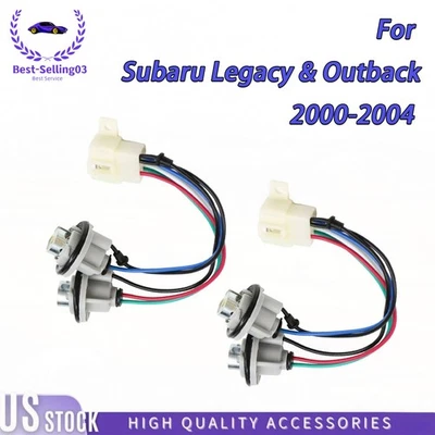 Arnés de cables de enchufe de lámpara de escotilla de puerta trasera 2 piezas para Subaru Legacy & Outback 2000-04 Foto 1 de 4