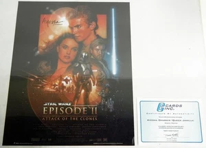 Ayesha Dharker (Queen Jamille) Signed Poster Star Wars Attack of Clones Auto COA - Imagen 1 de 4