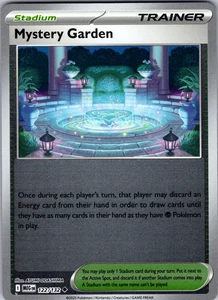 Mystery Garden Reverse Holo 122/132 ME01: Mega Evolution poco común - casi nuevo - Imagen 1 de 2