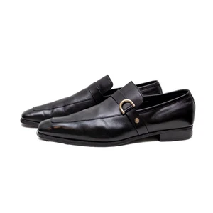 GUCCI Herren Vintage Horsebit Halbschuhe Schwarz Leder - Tom Ford Ära - Größe US 11 D - Bild 1 von 16