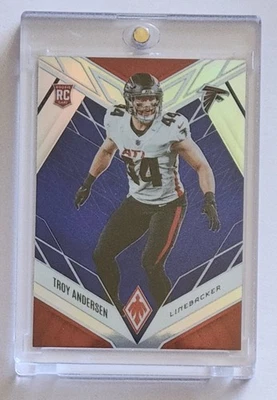 2022 Troy Andersen Rookie Panini Phoenix Ser #'d 35/35 RC Falcons - Image 1 of 2