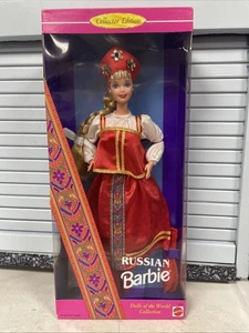 Russian Barbie Doll New In Box, Mattel 1996, Dolls Of The World Collection - Picture 1 of 5