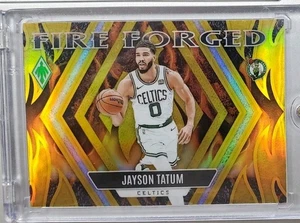 2023-24 Panini Phoenix Jayson Tatum Oro Fuego Forjado #8/10 Boston Celtics  - Imagen 1 de 2