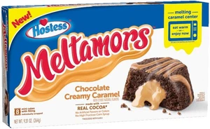 Hostess Meltamors Chocolate Creamy Caramel Snack Cakes (9.31oz Package) - Picture 1 of 6