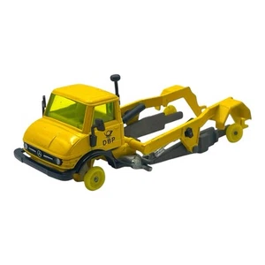 Rare Siku 361 Unimog Hubwagen Frame ONLY DBP Yellow German Diecast Truck - Picture 1 of 13