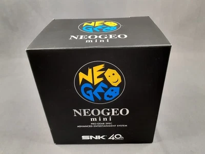 SNK NEO GEO Mini console Classic 40th Anniversary Arcade Boxed 40 Games included - Image 1 of 4