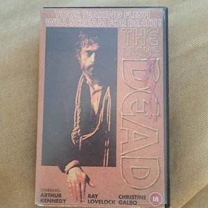 THE LIVING DEAD AT MANCHESTER MORGUE - VHS - HORROR - ZOMBIE - RARE - BIG BOX - Picture 1 of 3