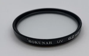 Rokinon Rokunar Haze (UV) 62mm Lens Filter Made in Japan - Picture 1 of 4