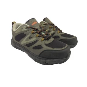AGGRESSOR Zapatos de Senderismo de Seguridad con Punta de Acero de Corte Bajo para Hombres Gris Talla 9.5M - Imagen 1 de 7