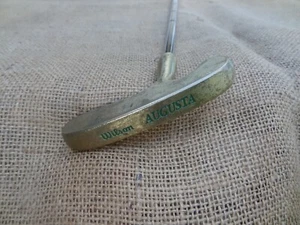 Wilson AUGUSTA Brass 2-Way Putter ⛳ Steel 35" RIGHT or LEFT Hand - Picture 1 of 5