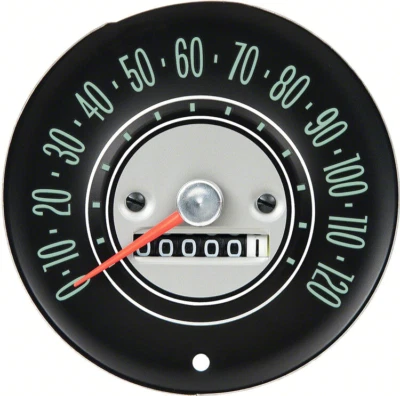 OER Reproduction 120 MPH Speedometer For 1965 Chevrolet Chevy II Nova - Image 1 of 4