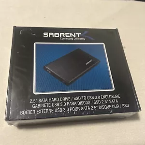 SABRENT 2.5-Inch SATA to USB 3.0 Tool-Free External Hard Drive Enclosure [Optimi - Picture 1 of 2