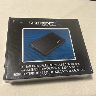 SABRENT 2.5-Inch SATA to USB 3.0 Tool-Free External Hard Drive Enclosure [Optimi - Image 1 of 2