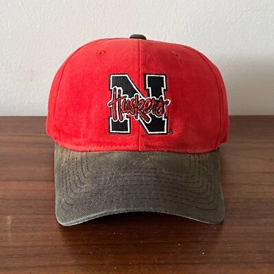 Vintage Starter Nebraska Cornhuskers Hat Faded SnapBack One Size - Image 1 of 4