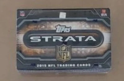 2015 Topps Factory Sealed STRATA Football Hobby Box  Autos - Image 1 of 2