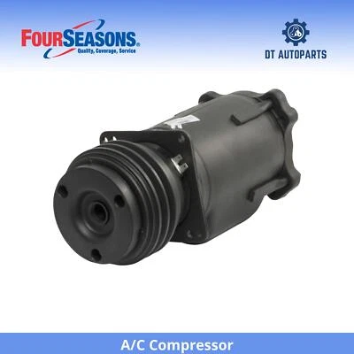 Para 1962-1970 Chevrolet C10 Pickup A/C Compressor 4 Estações 1963 1964 1965 1966 - Imagem 1 de 4