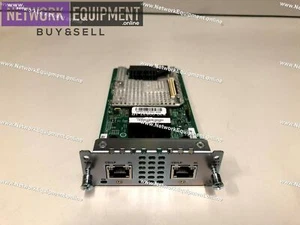 Cisco NIM-2MFT-T1/E1 2-port multi-flex trunk voice/clear-channel data T1/E1 - Picture 1 of 4