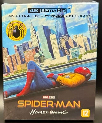 SPIDER-MAN HOMECOMING - WEET 4K UHD BLURAY STEELBOOK A2 FULLSLIP *NEW & SEALED!* - Image 1 of 4