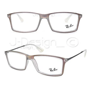 Ray Ban RB 7021 5497 MATTHEW Clear Iridescent Red size 55/14/140 Eyeglasses - Picture 1 of 7