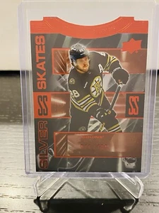2023-24 Upper Deck Extended David Pastrnak Silver Skates Red /100 SS-25 - Picture 1 of 3