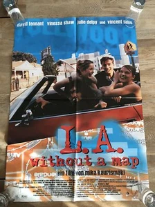 Kinoplakat A1 L.A. WITHOUT A MAP Mika Kaurismäki, Johnny Depp, Vinessa Shaw #VIP - Picture 1 of 1