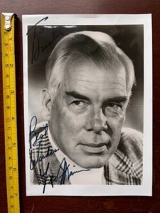 Stunning Vintage 5x7 Inscribed Signed Photo of Academy Award Winner Lee Marvin - Picture 1 of 4
