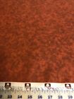 RUSTY ORANGE WOOD  Blender cotton Fabric per yd  sewing quilting crafts