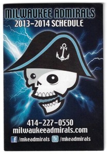 2013-14 Milwaukee Admirals AHL Hockey Schedule !!! Toyota