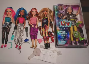 Liv Doll Twist and & Dance Sophie Katie Daniela Alexis Hayden set completo di 5 - Foto 1 di 12