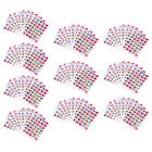 100 Sheets Reward Stickers Colored Tabs For Kids Cookie Decorating Love