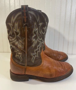 Men's Ariat Cowboy 39534 Brown Leather Western Boots Size 13 D - Picture 1 of 12