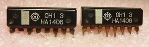 HA1406 / HITACHI / SIP / IC / 2 PIECES  (qzty) - Picture 1 of 1