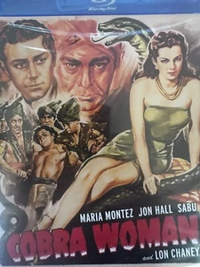 COBRA WOMAN (1943) - BLURAY Maria Montez BRAND NEW! *Region A* Kino Lorber - Picture 1 of 2