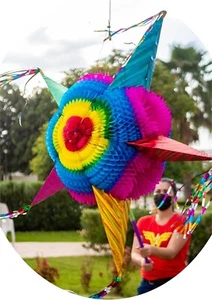 Riesige extra große Pinata, 52 Zoll großer wirklich großer Stern Piñata Mexicana - Bild 1 von 4