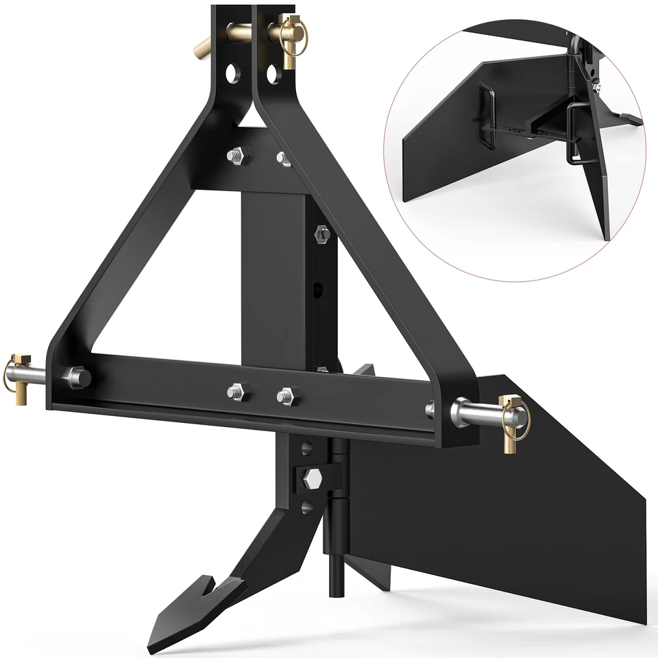 Buster medio de acero de alta resistencia para tractores de enganche rápido categoría 1 3 puntos 3 piezas Foto 1 de 4