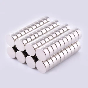 20-500pcs 10x4mm Super Strong Rare Earth Neodymium Round Disc Magnets 10*4mm N50 - Picture 1 of 4