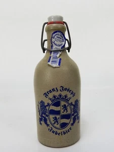 Franz Joseph Jubelbier Ceramic Blob Top 0.5L M.K.M (Empty) - Picture 1 of 5