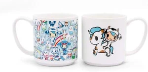 Daumen hoch Tokidoki Stapel Keramik bunt Milch und Kaffee Becher 2er Set - Bild 1 von 6