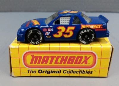 Matchbox Motorsports 1/64 Diecast Nascar #35 Chevrolet Lumina 1990 MIB - Image 1 of 4