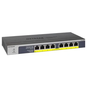 Netgear GS108PP Unmanaged Gigabit Ethernet (10/100/1000) Power over Ethernet PoE - Picture 1 of 4