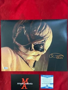 QUINN LORD TRICK 'R TREAT AUTOGRAPHED SIGNED 11x14 PHOTO! BECKETT! HORROR! SAM! - Picture 1 of 1