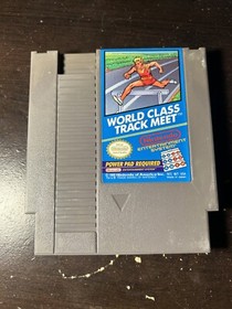 WORLD CLASS TRACK MEET NES CARTRIDGE ONLY