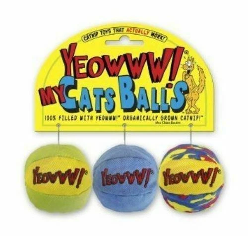 Yeowww My Cats Balls 3 Balls per Pack