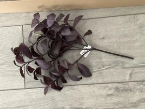 ndi “Herb Basil” Lot Of 12 Burgundy Colored 14” Floral Picks. Orig. $155. NEW. - Picture 1 of 9