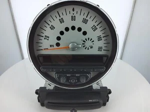 Cabezal de radio CD Speedo 160 MPH MINI R55 R56 R57 LCI BOOST SIN DAB 6512 3456600 - Imagen 1 de 11