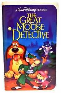 VTG The Adventures of The Great Mouse Detective Black Diamond Edition VHS 1992 - Picture 1 of 14