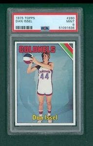 1975 Topps Basketball Card - #260 Dan Issel, PSA 9 MINT - Picture 1 of 2