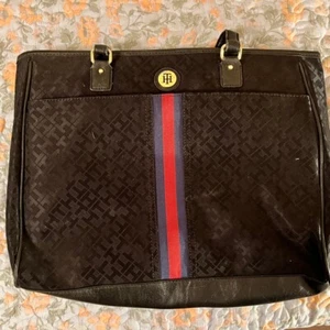 Tommy Hilfiger Women's Black Tote Bag - Picture 1 of 5