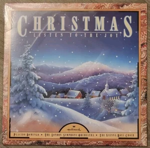 NOS Christmas Listen To The Joy [LP] Domingo London Orchestra Vienna Boys Choir - Picture 1 of 2