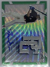 2021 LEAF PERFECT GAME NATIONAL SHOWCASE PROOF WAVE GREEN 1/1 DRUW JONES